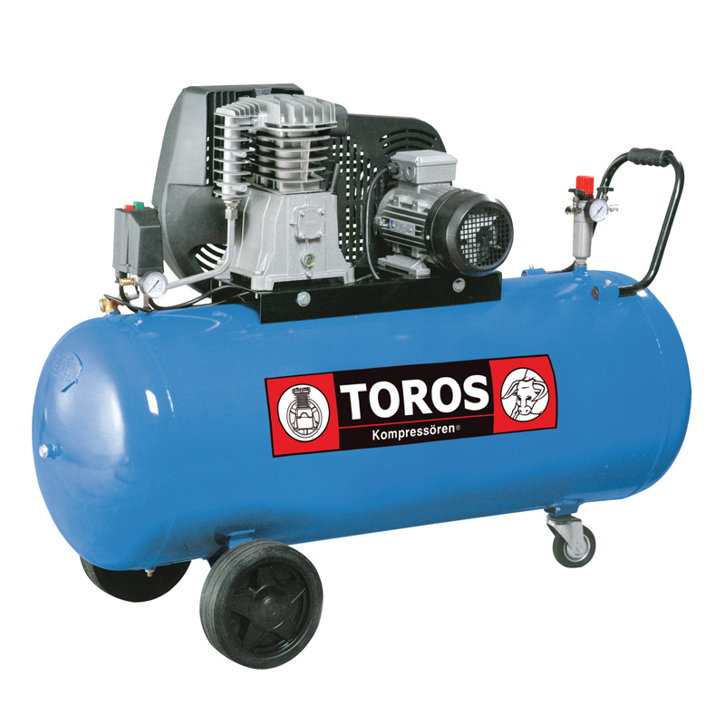 270Lt 3HP Αεροσυμπιεστής Αέρος Blue Line - TOROS 602016 (Τριφασικός - 400V)