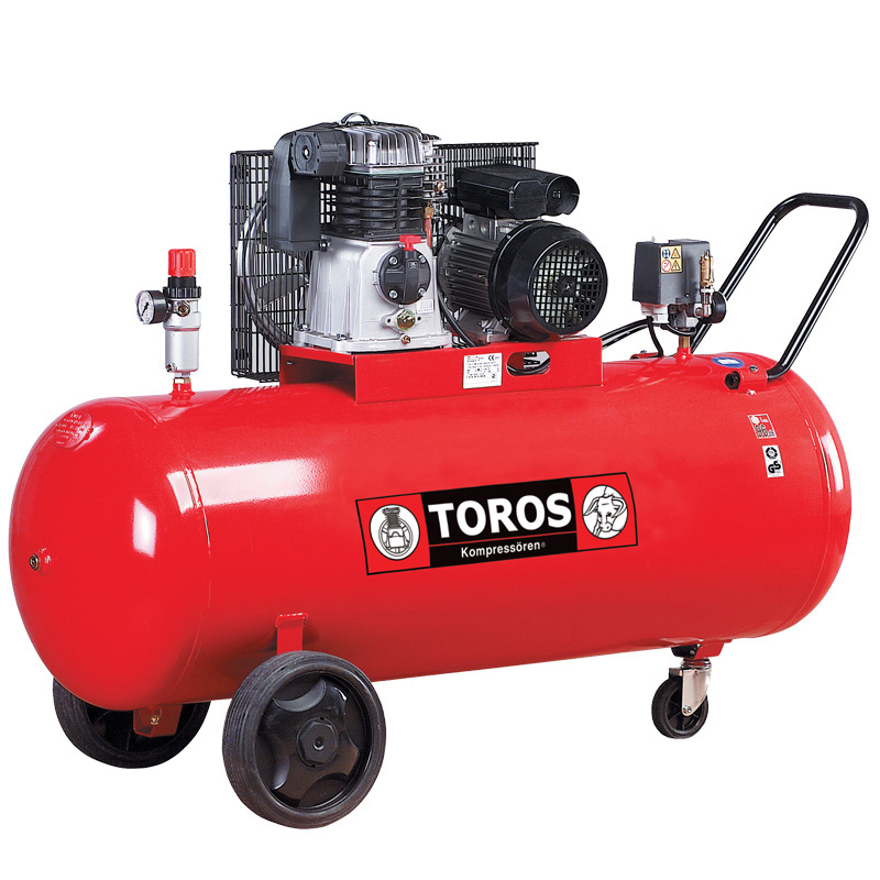 200Lt 3HP Αεροσυμπιεστής Αέρος Red Series - TOROS 602054 (Κεφαλή MK103 - 230V)