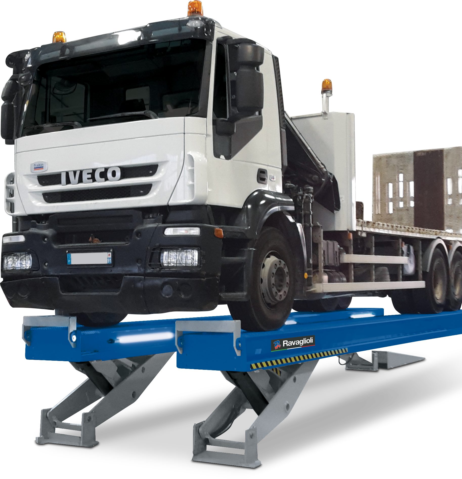 Βαρέος Τύπου Ψαλιδωτό Ανυψωτικό Ravaglioli RAV825.8I – 25 Τόνων (8m)