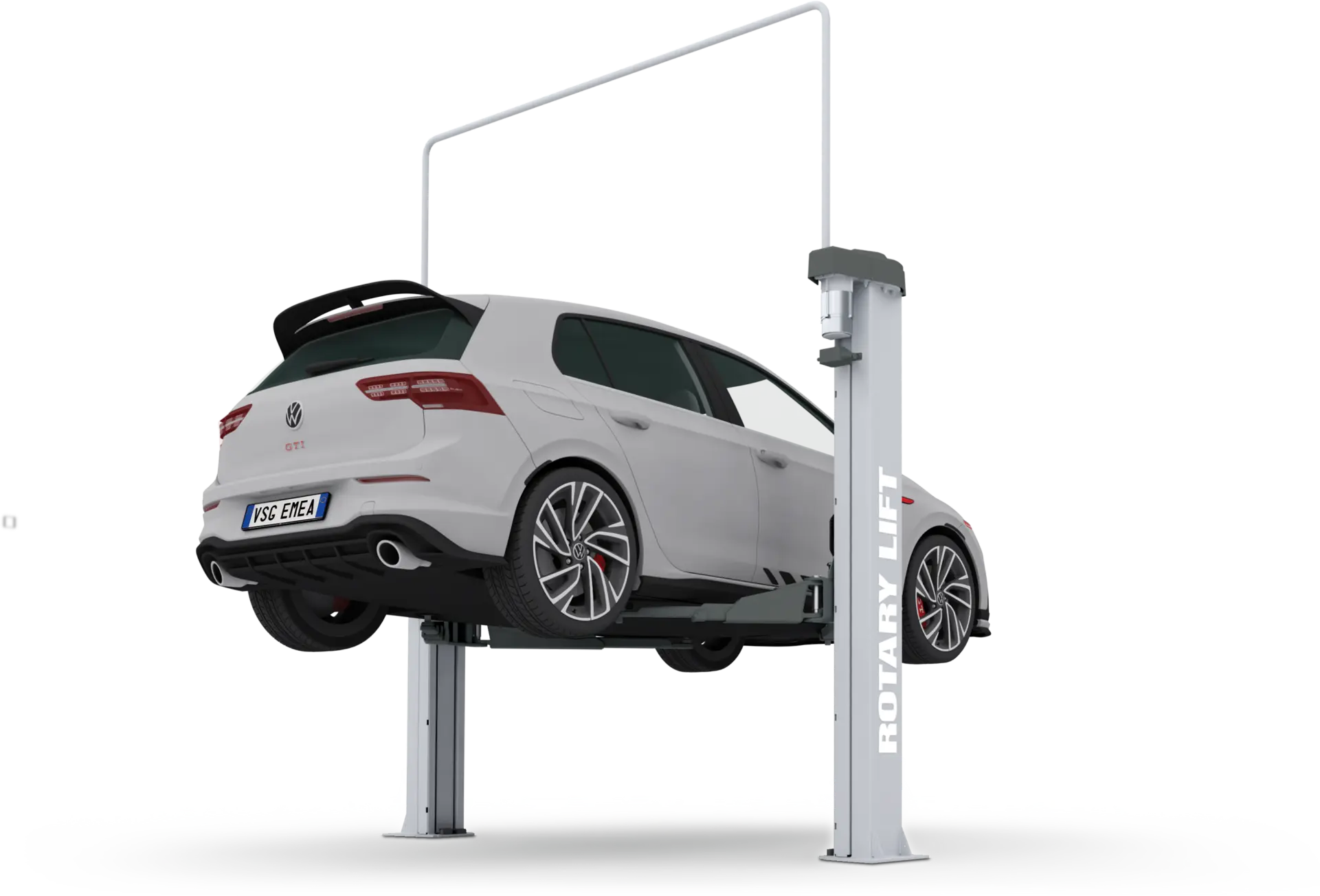 3.2 Ton Ηλεκτρομηχανικό Δικόλωνο Ανυψωτικό ROTARY SPM32-E (Base-free - Electronic Sync - Screw Type)