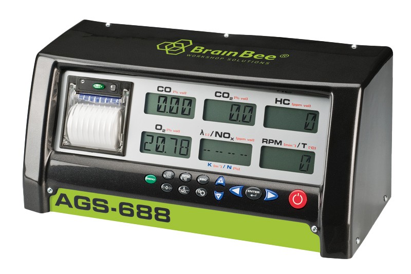Αναλυτής Καυσαερίων Brain Bee AGS-688 – Βενζίνης / LPG / CNG