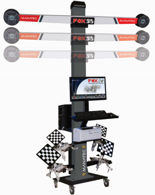 MANATEC FOX 3D Auto BoomX Smart Mobile - Φορητή Ευθυγράμμιση Multi-Bay (Κινητή Μονάδα)