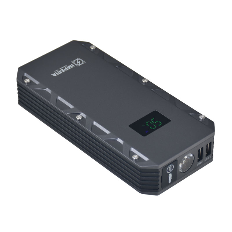 12V 13800mAh Εκκινητής Μπαταρίας LiFePo4 & Powerbank - IMPERIA 60131 (Έως 6000cc - Quick Charge)
