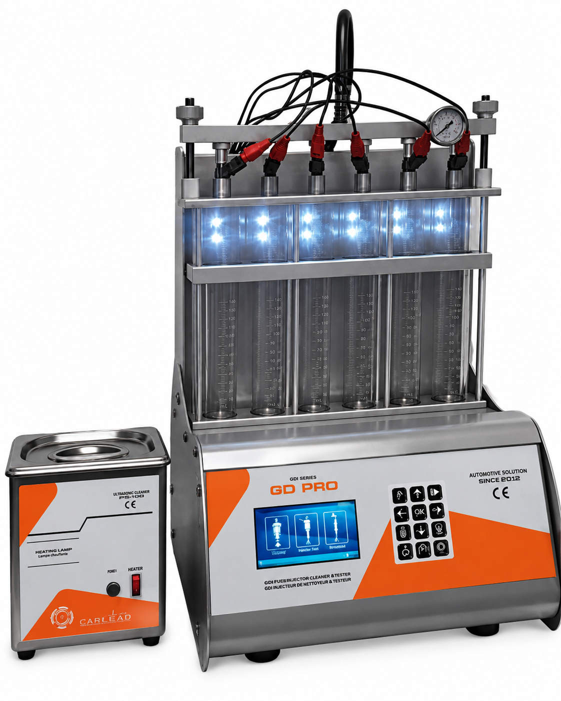 Σταθμός Ελέγχου & Καθαρισμού Μπεκ Conventional, GDI & PIEZO GD PRO 02.006.05 SPIN