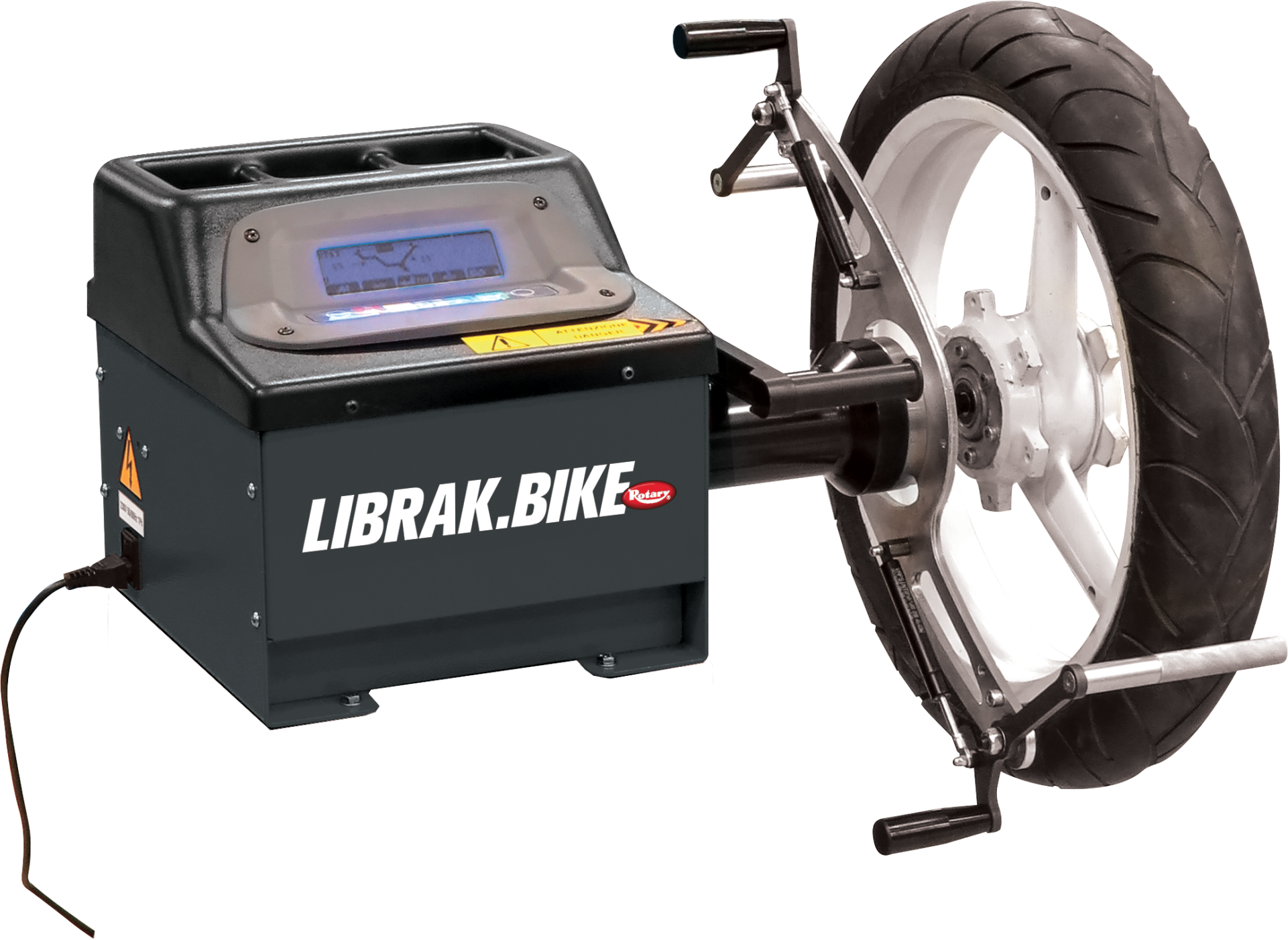 Ηλεκτρονική Ζυγοστάθμιση Μοτοσυκλέτας ROTARY Librak328BIKE – Grey Edition