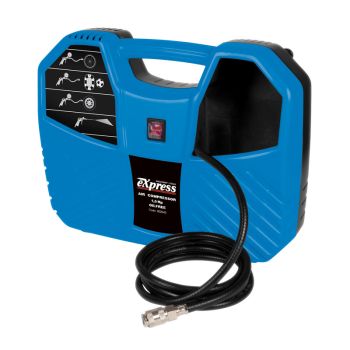 Φορητός 1.5HP Αεροσυμπιεστής Βαλιτσάκι - EXPRESS 602043 (Χωρίς Λάδι - Με Εξαρτήματα)