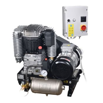 7.5HP Αεροσυμπιεστής Αέρος σε Βάση - TOROS 602117 (Τριφασικός - Κεφαλή Κ30)