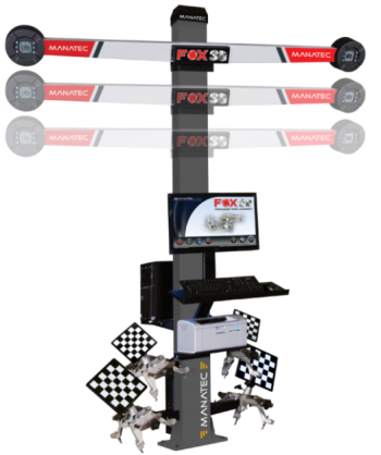 MANATEC FOX 3D Auto BoomX - Ευθυγράμμιση 3D με Αυτόματη Κάμερα (Auto Tracking)