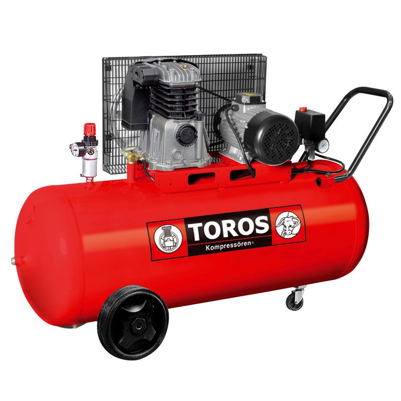 200Lt 3HP Αεροσυμπιεστής Αέρος Red Series - TOROS 602058 (Κεφαλή MK103 - 400V) Φωτογραφία από 200Lt 3HP Αεροσυμπιεστής Αέρος Red Series - TOROS 602058 (Κεφαλή MK103 - 400V)