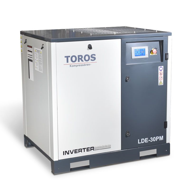 30HP Κοχλιοφόρος Αεροσυμπιεστής Inverter - TOROS 602115 (Τριφασικός - VSD Μόνιμου Μαγνήτη) Φωτογραφία από 30HP Κοχλιοφόρος Αεροσυμπιεστής Inverter - TOROS 602115 (Τριφασικός - VSD Μόνιμου Μαγνήτη)