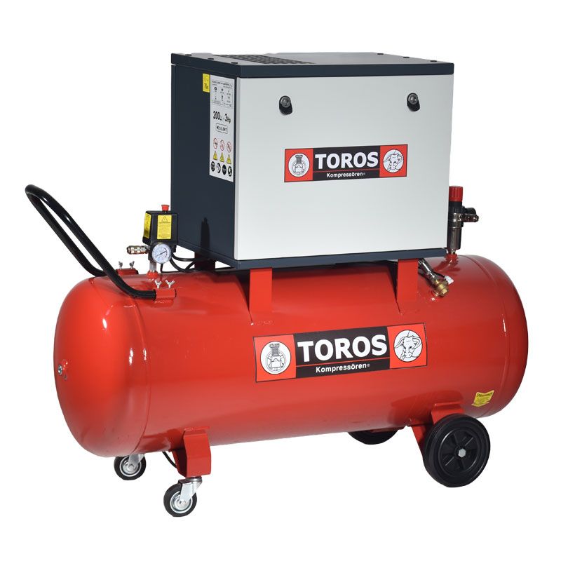 200Lt 3HP Αεροσυμπιεστής Ηχομονωμένος (Silent) - TOROS 602119 (Κλειστού Τύπου - 230V) Φωτογραφία από 200Lt 3HP Αεροσυμπιεστής Ηχομονωμένος (Silent) - TOROS 602119 (Κλειστού Τύπου - 230V)