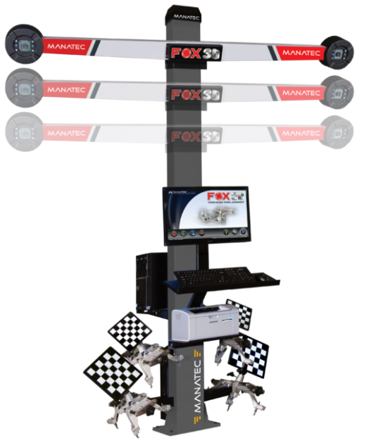 MANATEC FOX 3D Auto BoomX - Ευθυγράμμιση 3D με Αυτόματη Κάμερα (Auto Tracking) Φωτογραφία από MANATEC FOX 3D Auto BoomX - Ευθυγράμμιση 3D με Αυτόματη Κάμερα (Auto Tracking)