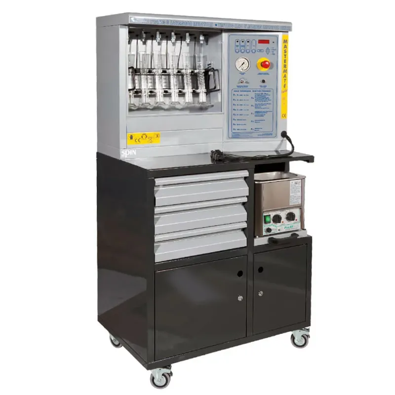 Σταθμός Ελέγχου & Καθαρισμού 6 Μπεκ Spin Mastermate PROFI (Workstation) Φωτογραφία από Σταθμός Ελέγχου & Καθαρισμού 6 Μπεκ Spin Mastermate PROFI (Workstation)